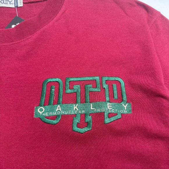 Vintage Oakley Thermonuclear Protection Tee L - Picture 3 of 4